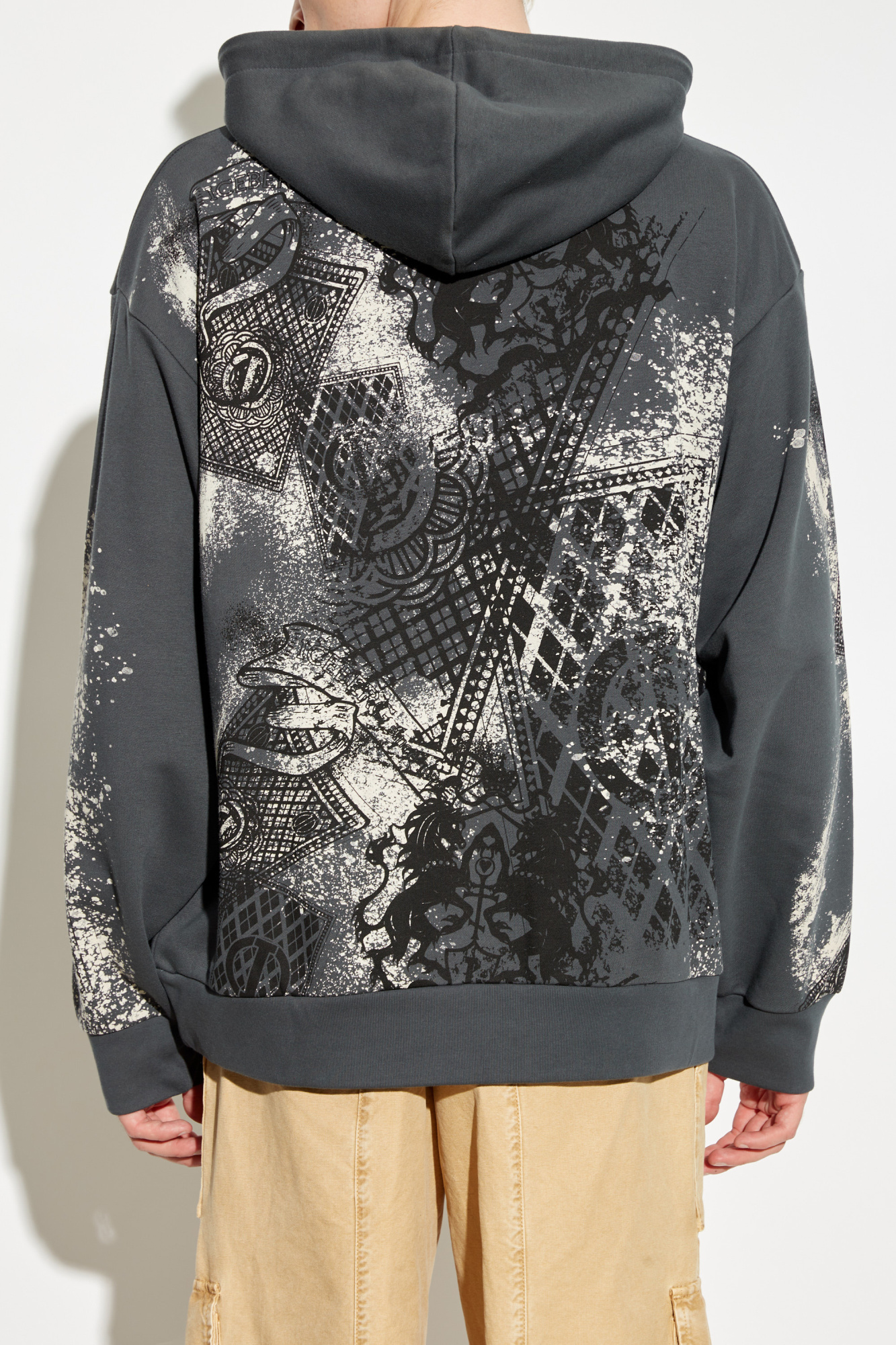 パーカー・フーディ ICE B ICEBERG Men Hoodies E60A 63349000 Black Iceberg Hoodie | Men's Clothing | Vitkac